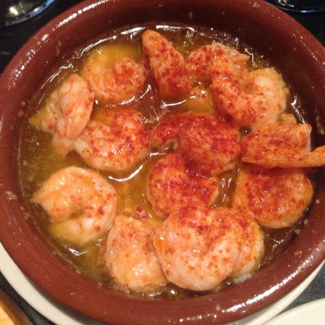 Gambas Al Ajillo (Shrimp In Olive Oil With Garlic & Chili) at Tia Pol on #foodmento http://foodmento.com/place/305