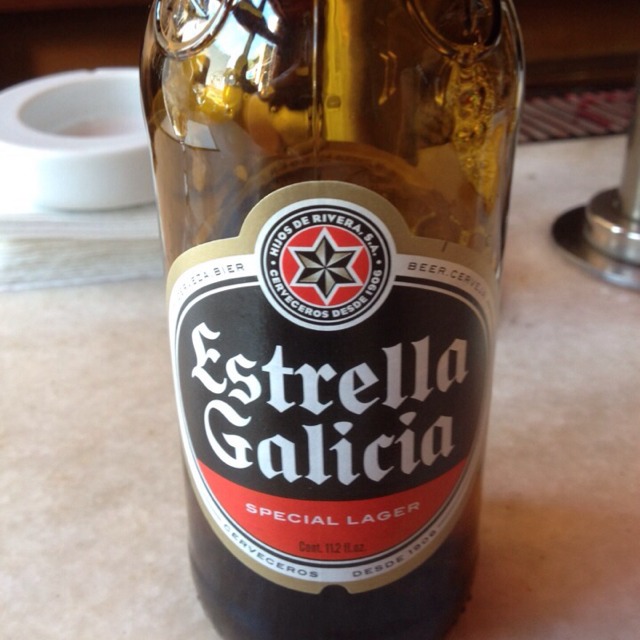 Estrella De Galicia (Beer) at Tia Pol on #foodmento http://foodmento.com/place/305