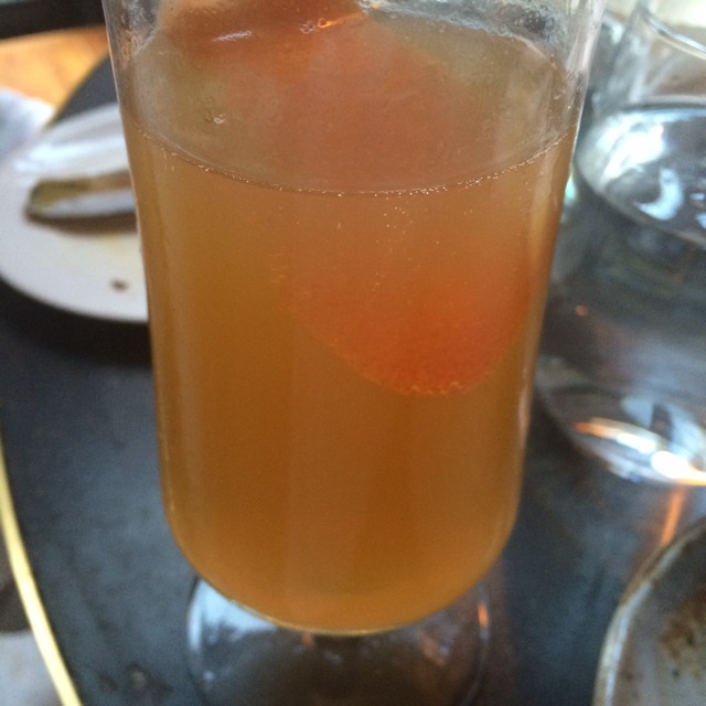 Grapefruit Shandy Cocktail (lager, grapefruit, amaro) at All’onda (CLOSED) on #foodmento http://foodmento.com/place/3080