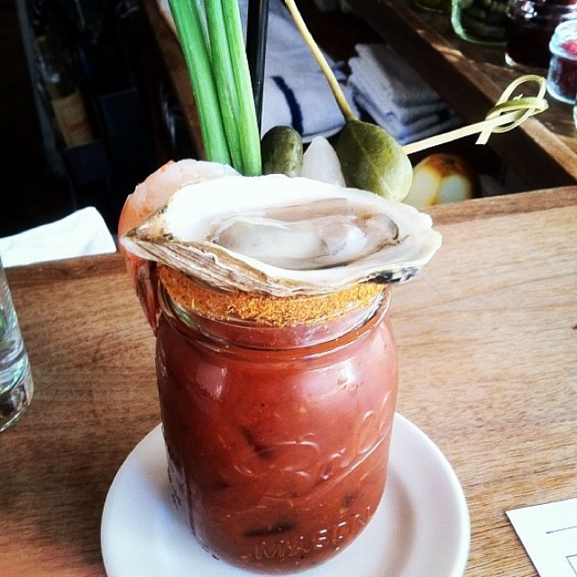 Bloody Caesar - Brunch Cocktail‎ from Jeffrey's Grocery on #foodmento http://foodmento.com/dish/12447