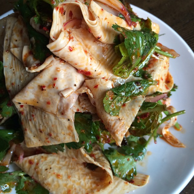Tofu Ribbon Salad from Yunnan Kitchen on #foodmento http://foodmento.com/dish/12665