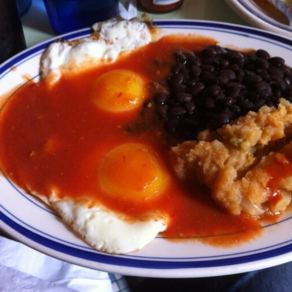Huevos Rancheros from Café Habana on #foodmento http://foodmento.com/dish/47012