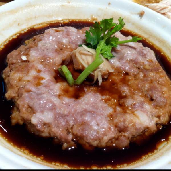 Steamed Hand Chopped Minced Pork at Soup Restaurant 三盅兩件 on #foodmento http://foodmento.com/place/31