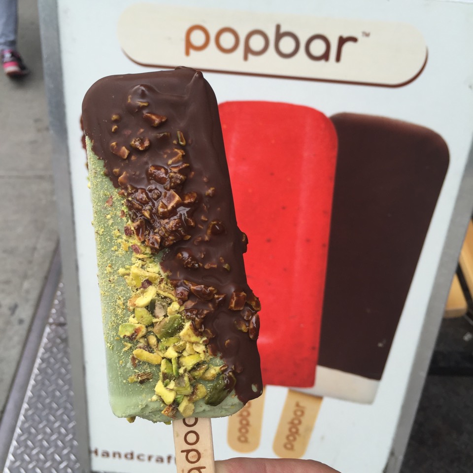 Pistachio Gelato Dipped In Pistachios & Chocolate on #foodmento http://foodmento.com/dish/30130