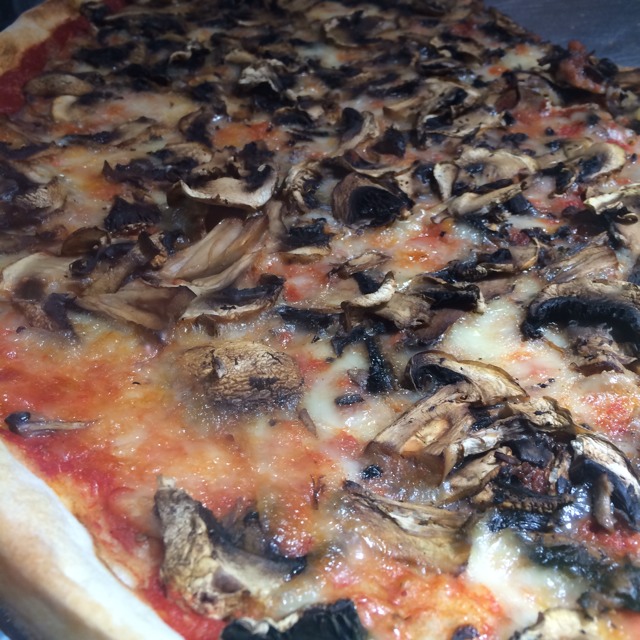 Mushroom Pizza​ from Bleecker Street Pizza on #foodmento http://foodmento.com/dish/13407