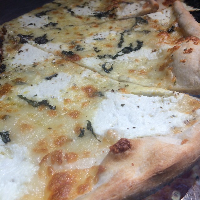 White Pizza at Bleecker Street Pizza on #foodmento http://foodmento.com/place/3236