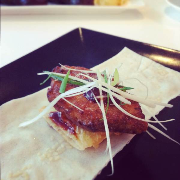 Foie Gras & Beancurd Skin w/ Pancake at TungLok Signatures 同乐经典 (CLOSED) on #foodmento http://foodmento.com/place/32
