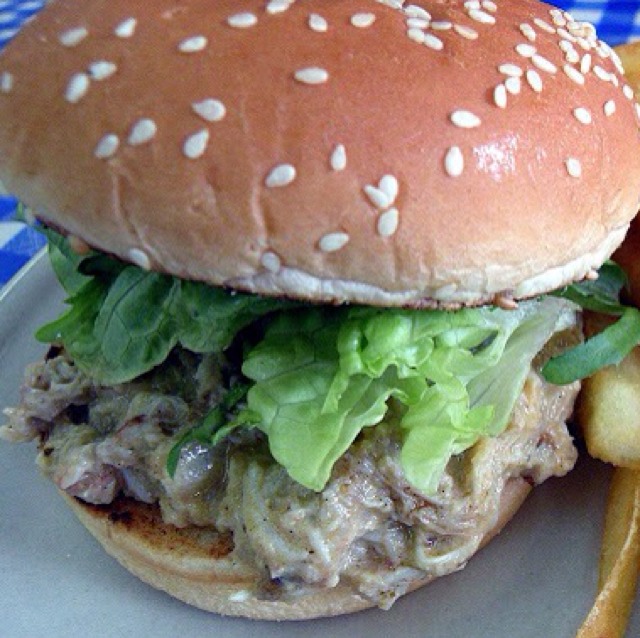 Crab Burger (100g) from De Burg (home of the BURGASM experience!) on #foodmento http://foodmento.com/dish/1105