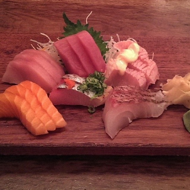 Assortment Of Sashimi from Blue Ribbon Sushi Bar & Grill on #foodmento http://foodmento.com/dish/13506
