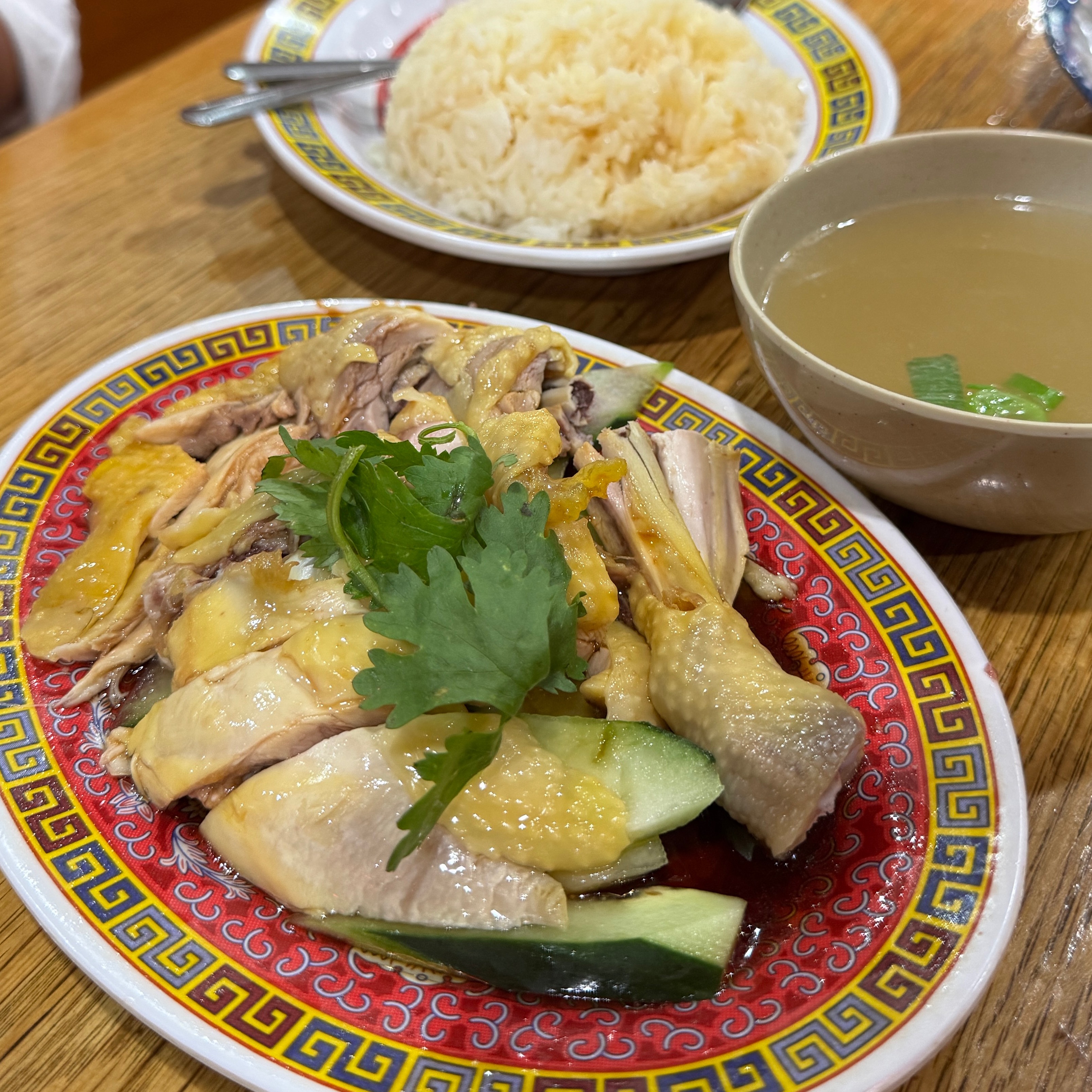 Hainanese Chicken Rice $9 at Taste Good Malaysian Cuisine 好味 on #foodmento http://foodmento.com/place/337