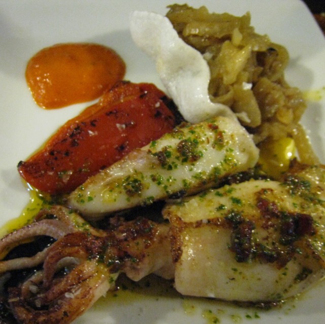 Grilled Squid from Bar Astelena on #foodmento http://foodmento.com/dish/14139