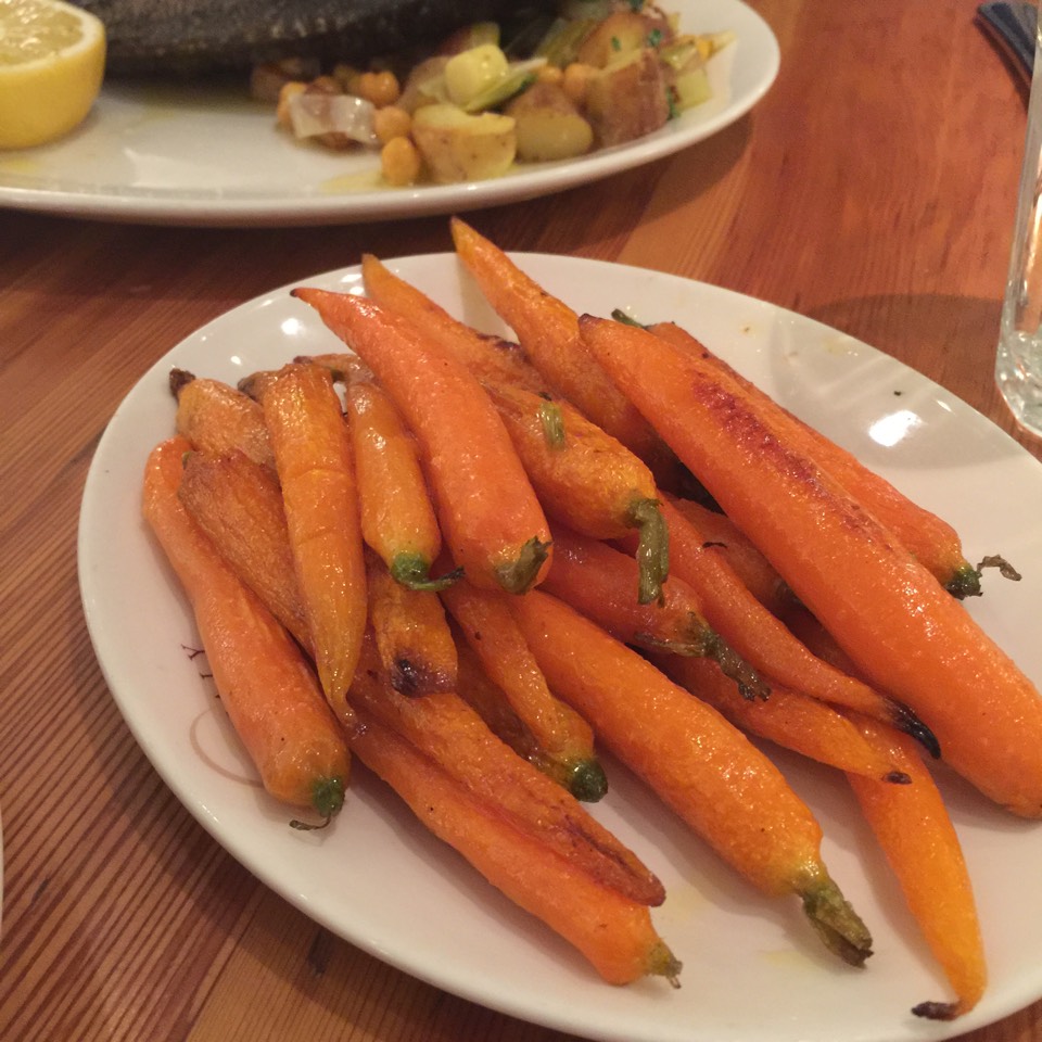 Baby Carrots (Seasonal Vegetables) at Il Pesce @ Eataly on #foodmento http://foodmento.com/place/344