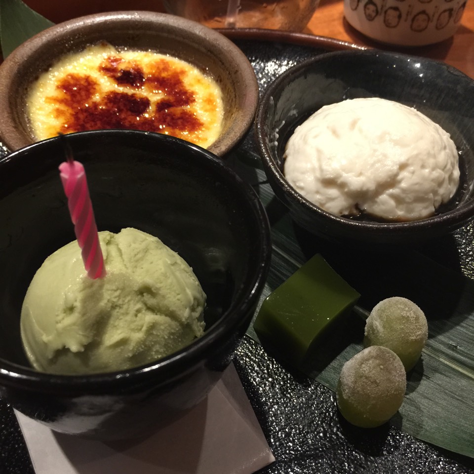 Complimentary Birthday Dessert!  from Sushi Dojo NYC on #foodmento http://foodmento.com/dish/29813
