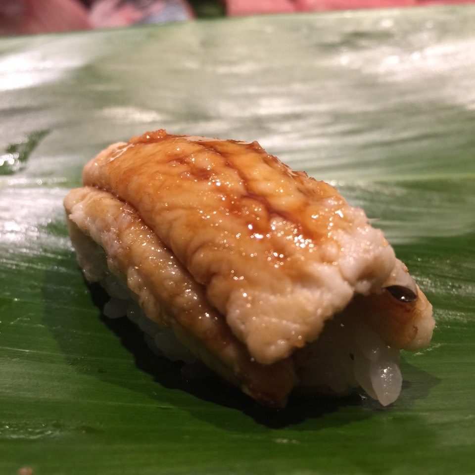 Anago (Sea Eel) Sushi at Sushi Dojo NYC on #foodmento http://foodmento.com/place/3488