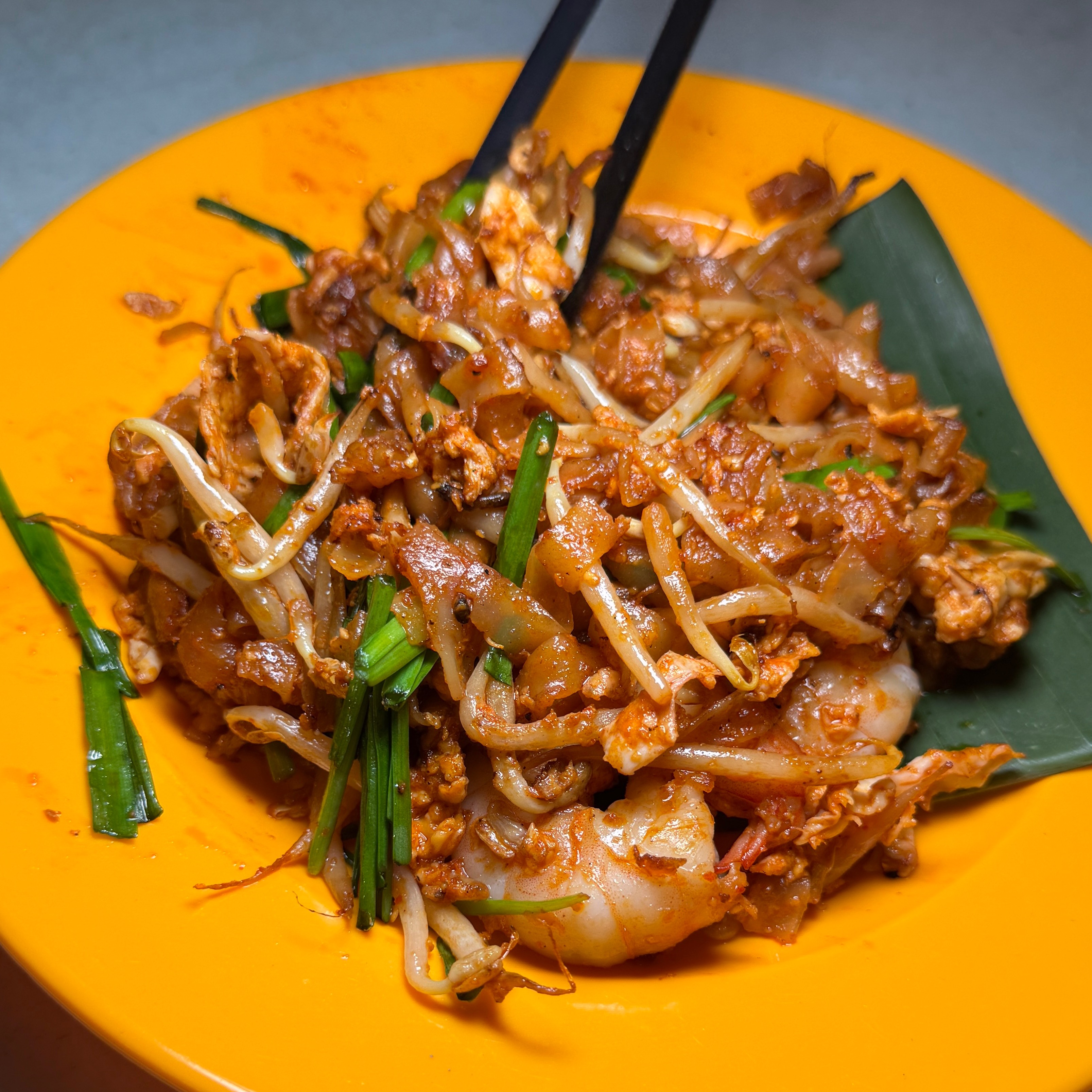 Duck Egg Char Kuey Teow $10 at Red Garden Food Paradise & Night Market on #foodmento http://foodmento.com/place/3516