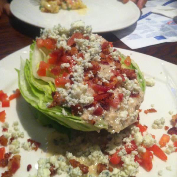 Wedge Salad at Legal Sea Foods on #foodmento http://foodmento.com/place/354