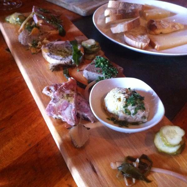 House-made Charcuterie (Pate, Rillette, Terrine...) from Hearth on #foodmento http://foodmento.com/dish/1209