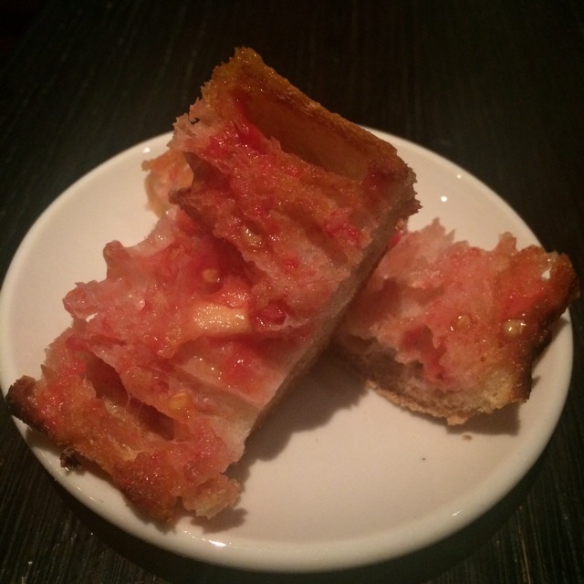 Pan con Tomate - Passed Pintxos at Huertas on #foodmento http://foodmento.com/place/3585