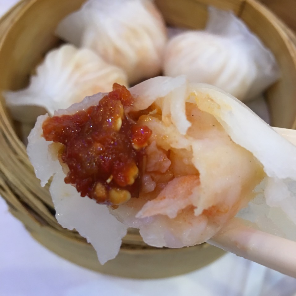Har Gao (Shrimp Dumplings) at Golden Unicorn Restaurant 麒麟金閣 on #foodmento http://foodmento.com/place/3596