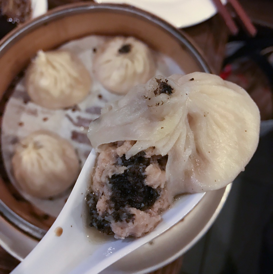 Truffle Soup Dumplings (Xiao Long Bao) at Shanghai Asian Manor on #foodmento http://foodmento.com/place/3809