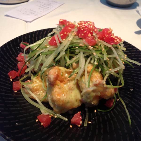 Deep-fried Prawns w Wasabi Mayo Sauce at TungLok Seafood on #foodmento http://foodmento.com/place/380
