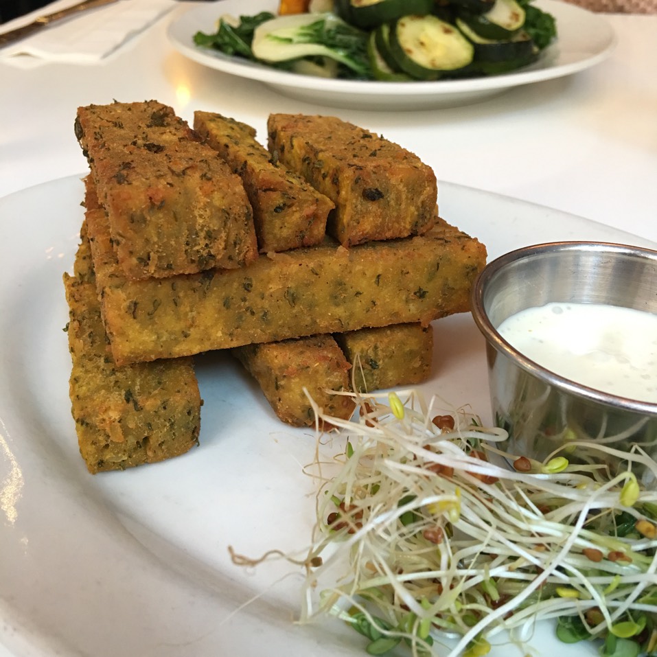 Chickpea Fries - Side Dishes‏ from Peacefood Cafe on #foodmento http://foodmento.com/dish/16189