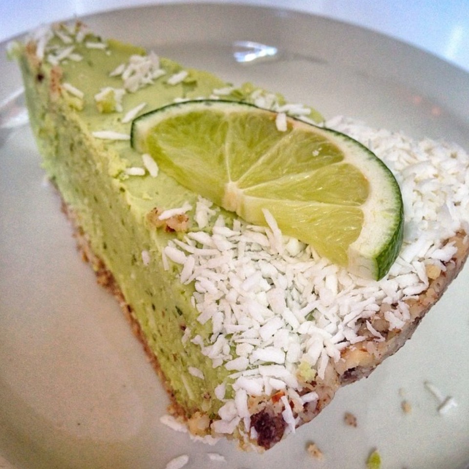 Raw Key Lime Pie from Peacefood Cafe on #foodmento http://foodmento.com/dish/32213