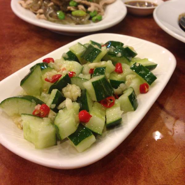 Pickled Cucumber at Pu Dong Restaurant on #foodmento http://foodmento.com/place/392