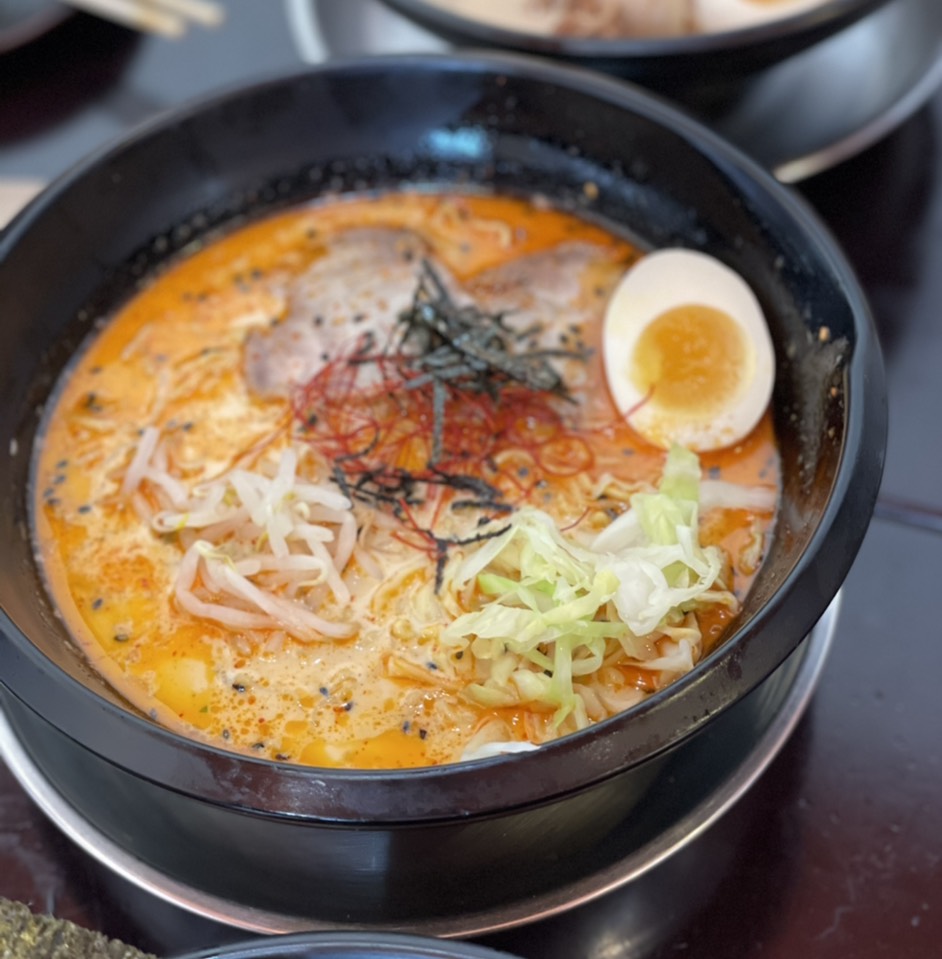 Spicy Tonkotsu Ramen from Men Oh Tokushima Ramen on #foodmento http://foodmento.com/dish/51857