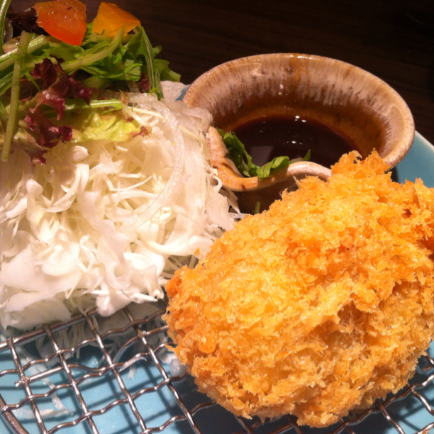 Korokke (potato croquette) at Ootoya Japanese Restaurant 大户屋 on #foodmento http://foodmento.com/place/40