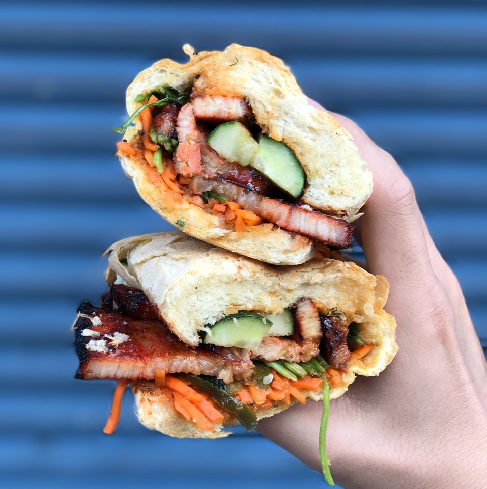 Pork belly bánh mi sandwich from Saiguette on #foodmento http://foodmento.com/dish/24228