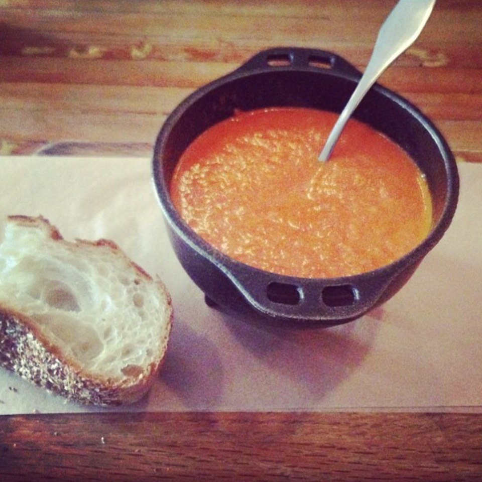 Spicy Tomato Soup at Earl's Beer & Cheese on #foodmento http://foodmento.com/place/4266