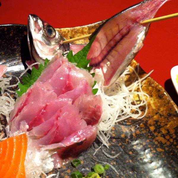 Aji Horse Mackerel Sashimi at Sushi Tei on #foodmento http://foodmento.com/place/42