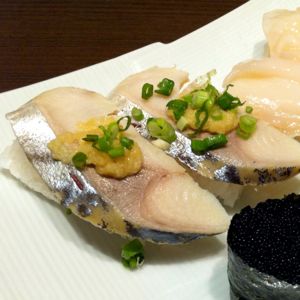 Mackerel sushi at Sushi Tei on #foodmento http://foodmento.com/place/42