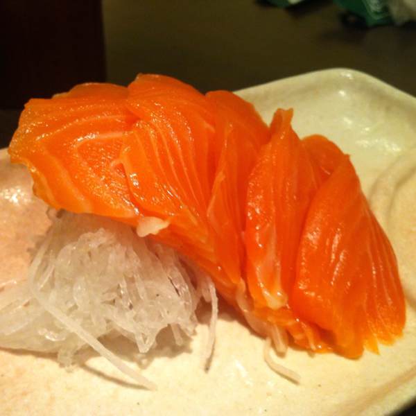 Salmon sashimi at Sushi Tei on #foodmento http://foodmento.com/place/42