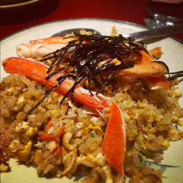 Zuwai Kani Fried Rice (Crab) at Sushi Tei on #foodmento http://foodmento.com/place/42