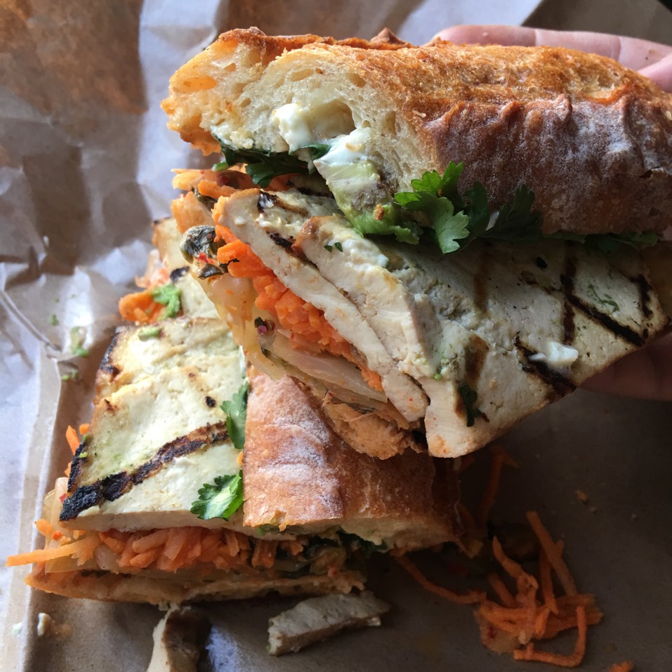 Smoked Tofu Banh Mi (Kimchee and Avocado) at The Pickle Shack (CLOSED) on #foodmento http://foodmento.com/place/4338