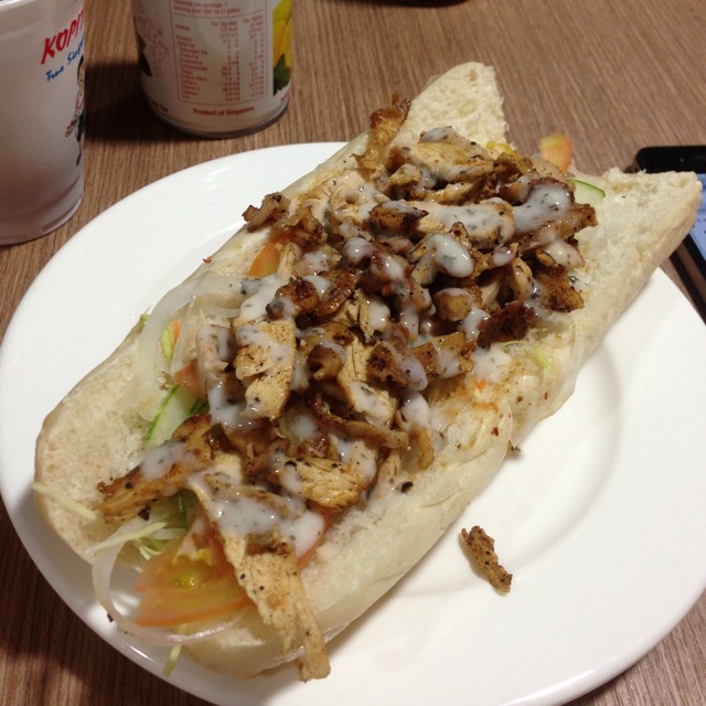 Atom Chicken Kabab Sandwich @ Istanbul's Kofte & Kebab at Kopitiam on #foodmento http://foodmento.com/place/433