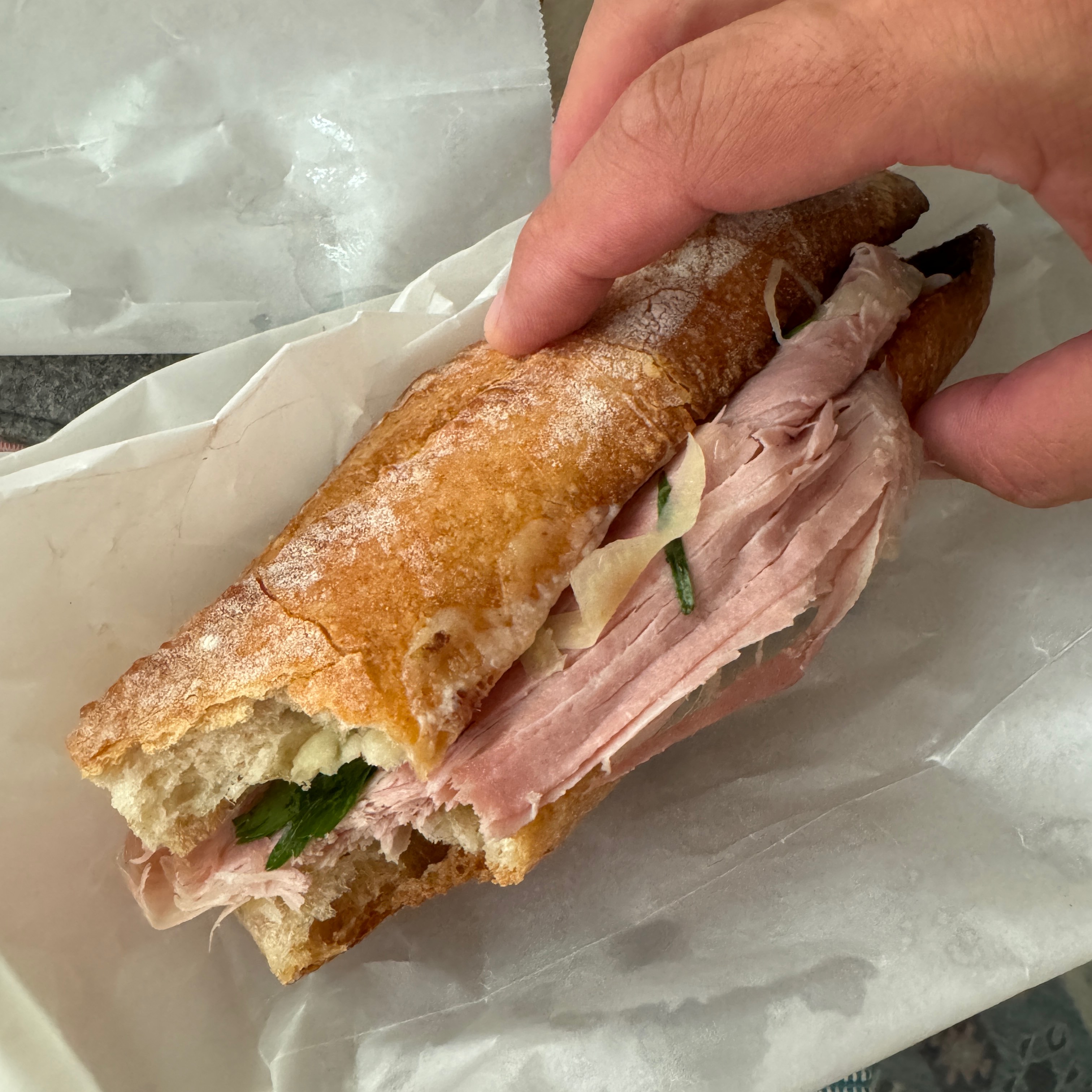 Jamon Pepin Sandwich $15.50 at Sqirl Kitchen on #foodmento http://foodmento.com/place/4429