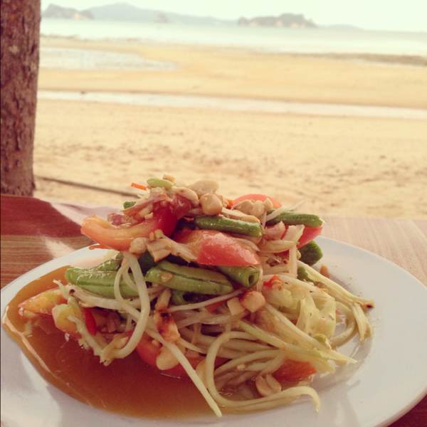 Thai Papaya Salad at Pasai Beach Restaurant on #foodmento http://foodmento.com/place/446