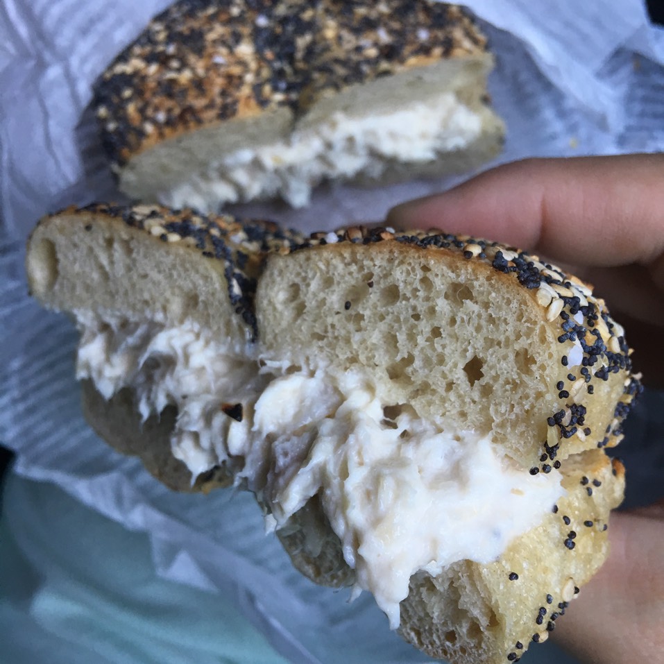 Everything Bagel, Whitefish Salad from Absolute Bagel on #foodmento http://foodmento.com/dish/18307