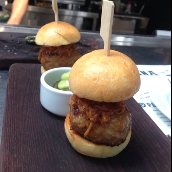 Iberico Pork & Foie Gras Burger from Esquina Tapas Bar on #foodmento http://foodmento.com/dish/1623