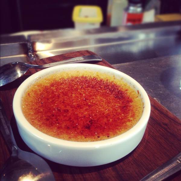 Catalan Creme Brulee at Esquina Tapas Bar on #foodmento http://foodmento.com/place/456