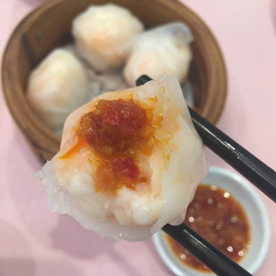 Har Gao (Shrimp Dumplings) from Royal Seafood Restaurant on #foodmento http://foodmento.com/dish/39968