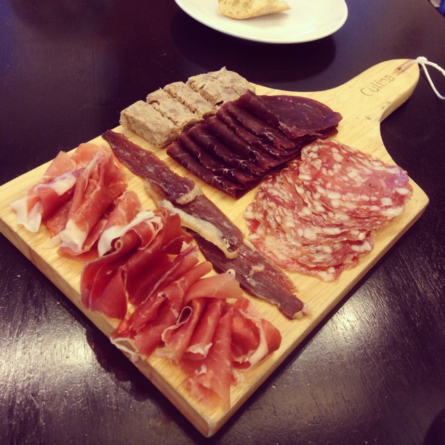 Charcuterie Tasting Plate at Culina Quality Food & Beverage on #foodmento http://foodmento.com/place/463