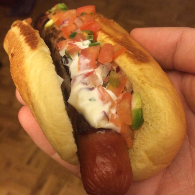 El Chapo (Mexican Style Hot Dog: Bacon Wrapped) from Gordo's Cantina (CLOSED) on #foodmento http://foodmento.com/dish/18850