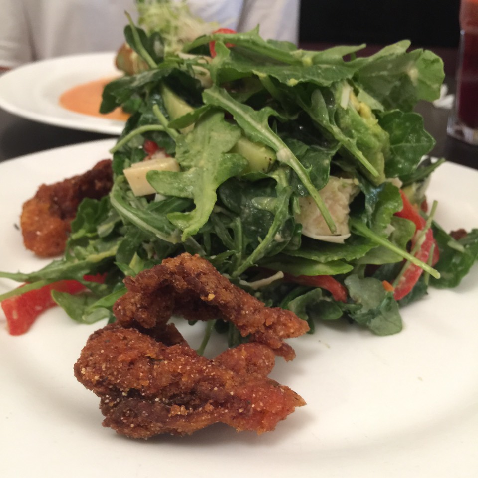 Crispy Cajun Salad at Candle Cafe on #foodmento http://foodmento.com/place/4734