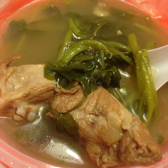 Watercress Pork Ribs Soup @ #01-125 at Old Airport Road Market & Food Centre on #foodmento http://foodmento.com/place/475