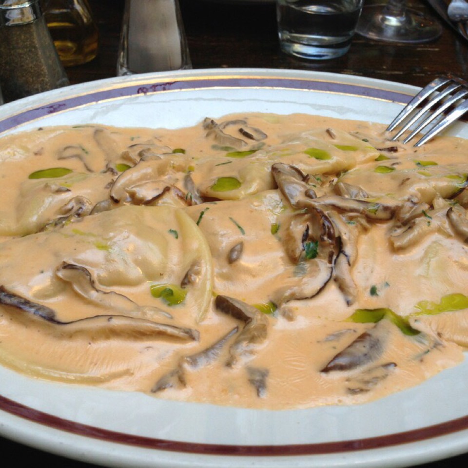 Mushroom Ravioli from UVA Wine Bar & Restaurant on #foodmento http://foodmento.com/dish/40364