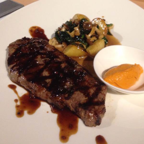 Striploin Steak from MAD (Modern Asian Diner) by TungLok on #foodmento http://foodmento.com/dish/1858